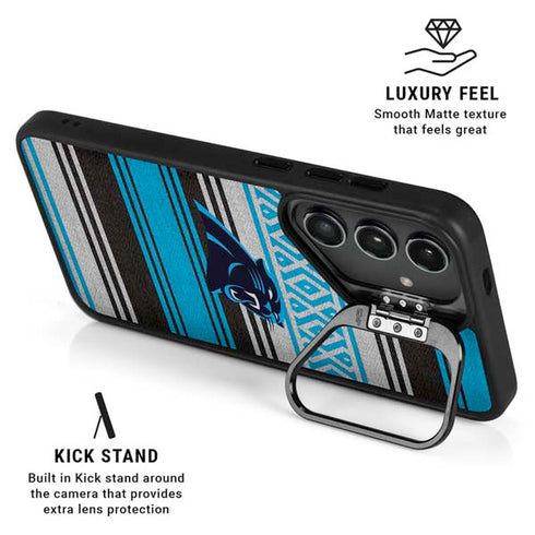NFL Carolina Panthers Trailblazer Galaxy S25 Kickstand Case